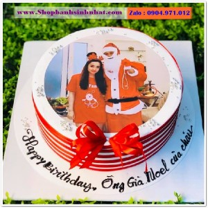 Bánh Sinh Nhật In Hình Ảnh - H418